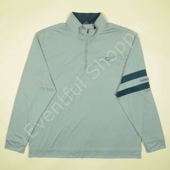 Gulfstream Jacket Mens XL Gray 1/4 Zip Pullover - Picture 2 of 7